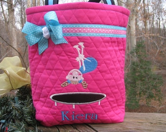 Personalized Gymnastics Tote