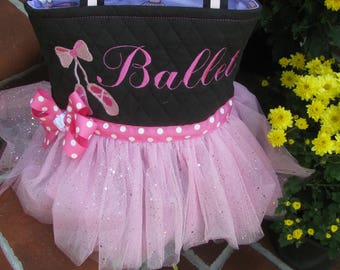 Personalized Ballet Tutu Bag