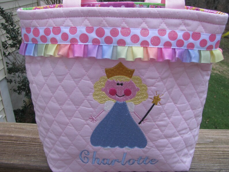 Personalized Princess Tote Bag image 5