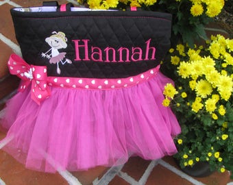 Personalized Pink Tutu with Ballet Dancer