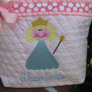 Personalized Princess Tote Bag image 3