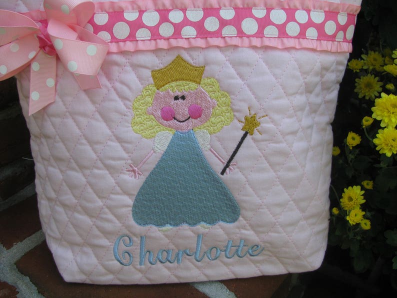 Personalized Princess Tote Bag image 3