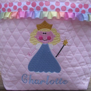 Personalized Princess Tote Bag image 4