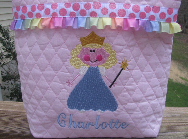 Personalized Princess Tote Bag image 4