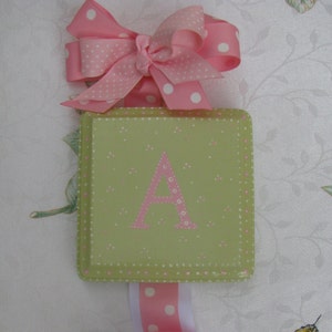 Personalized Hair Ribbon Hanger image 4