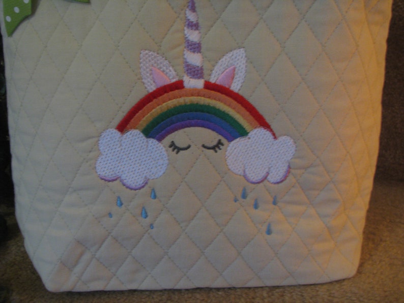 Unicorn Theme Tote Bag image 2