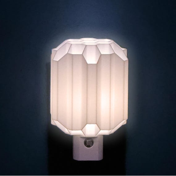 COLUMN Plug-In LED Night Light: Ambient Glow with Automatic Sensor