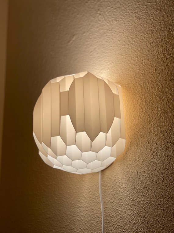 SPHERE Mid Century Plug-In Wall Sconce: Art Deco Inspired, Renter Friendly Installation