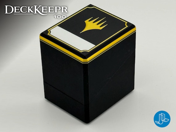 DeckKeepr 100 Deck Box for MTG Cards | Compatible with CubeKeepr 900 & Other Storage Boxes