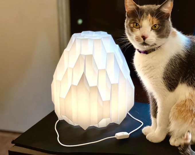 MUSHROOM Statement Piece Lamp: USB Powered with Power Switch, Ambient Warm Light