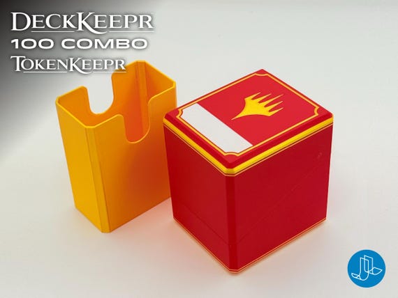 DeckKeepr 100 Bundle: MTG Card Deck Box + Token Bin