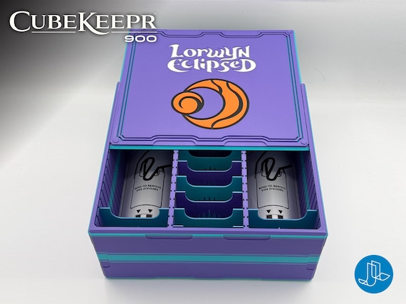 Lorwyn Eclipsed - CubeKeepr™ 900 Box - Holds 900+ Double Sleeved Cards - ECL MTG - Magic: The Gathering Cube Storage Box