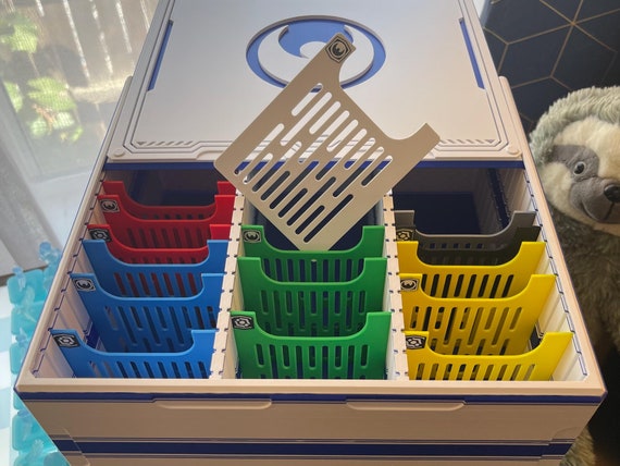 Star Wars Unlimited - CubeKeepr™ 900 Box - Holds 900+ Double Sleeved Cards - SWU Cube Storage Box