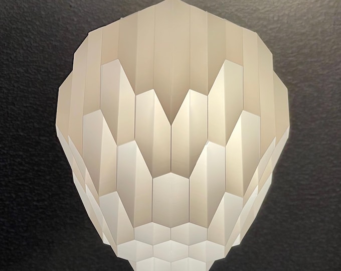 DIAMOND Pendant Lamp: Mid-Century Modern Ceiling Hanging Lamp 15ft Cord