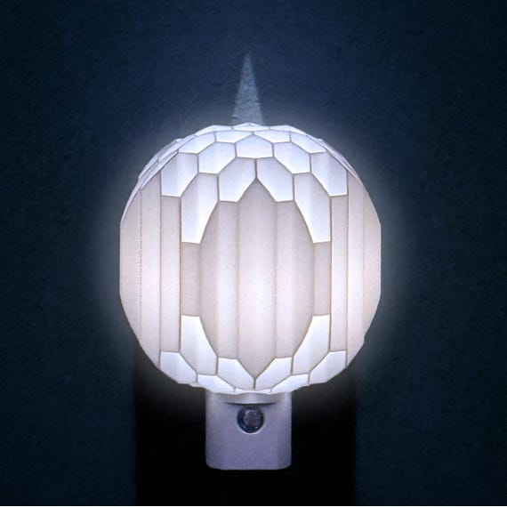 SPHERE Plug-In LED Night Light: Ambient Glow with Automatic Sensor