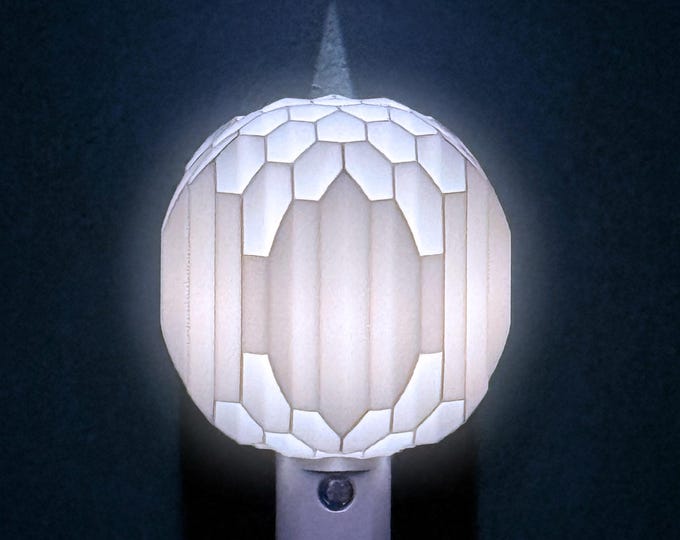 SPHERE Plug-In LED Night Light: Ambient Glow with Automatic Sensor