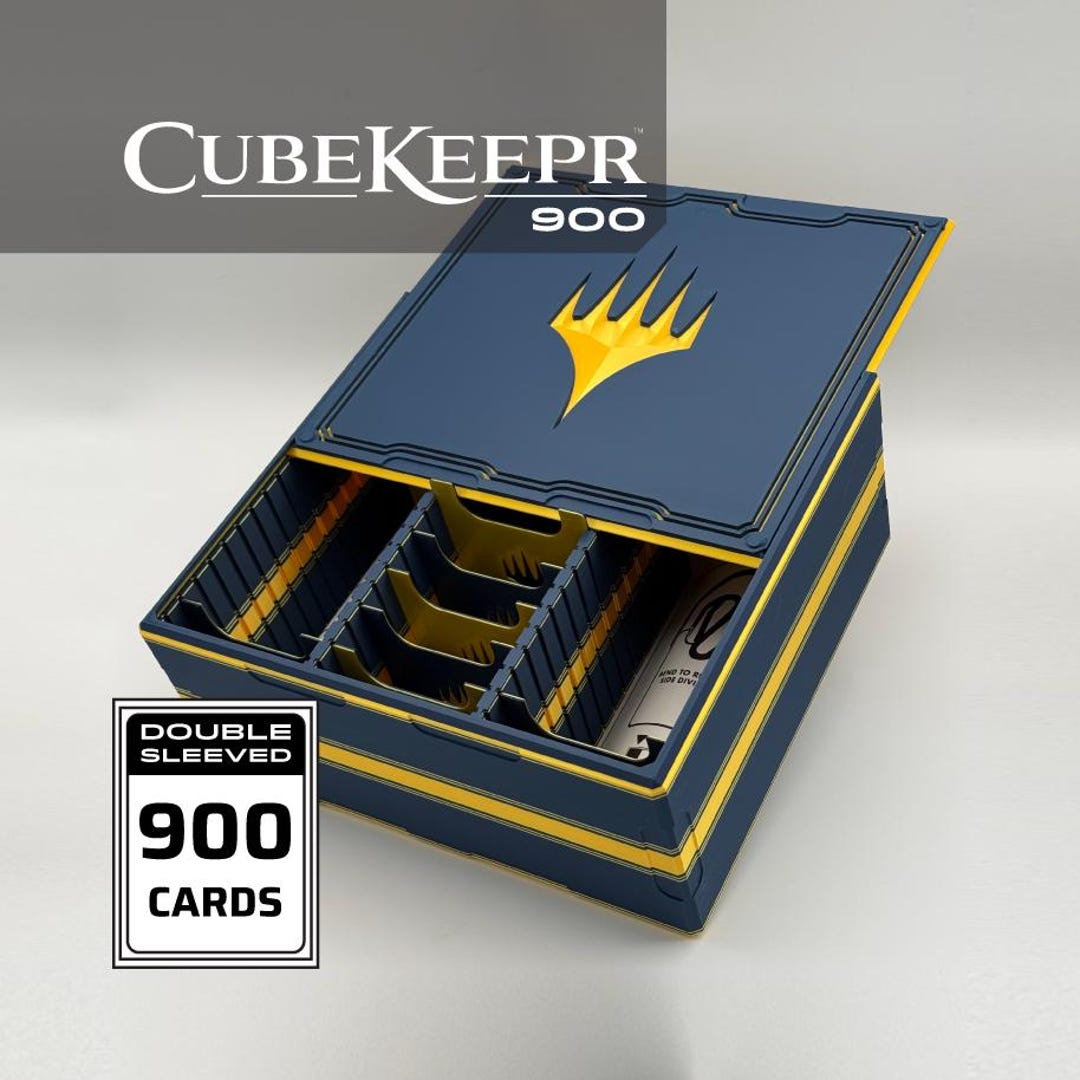 マジック：ザ・ギャザリング cubezord Magic: the Gathering - Cubekeepr™ 900 Box - Holds 900+ Double