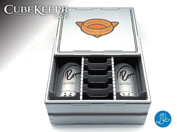 Lord of the Rings - CubeKeepr™ 900 Box - Holds 900+ Double Sleeved Cards - LoTR - LTR Tales of Middle-earth MTG Cube Storage Box