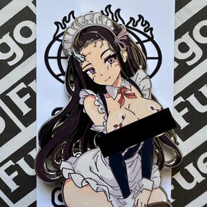 Nezuko Maid Pin
