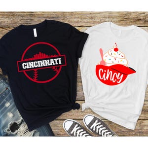 Baseball Mom Shirt: Game Day Reds, Softball Season