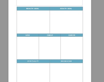 Printable Weekly Planner/digital Week Planner PDF & Template - Etsy