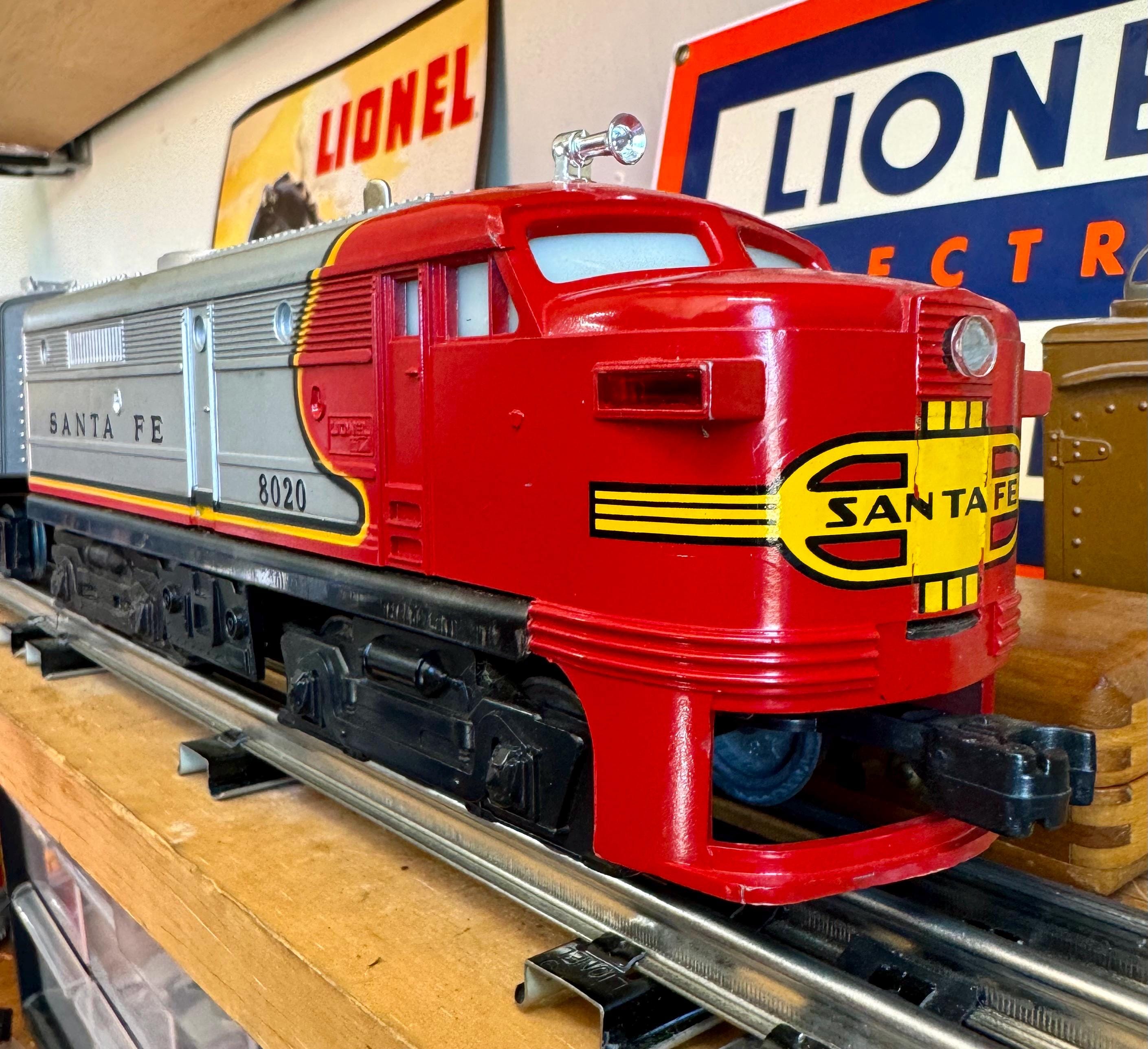 1950s lionel santa fe train set new arrivals