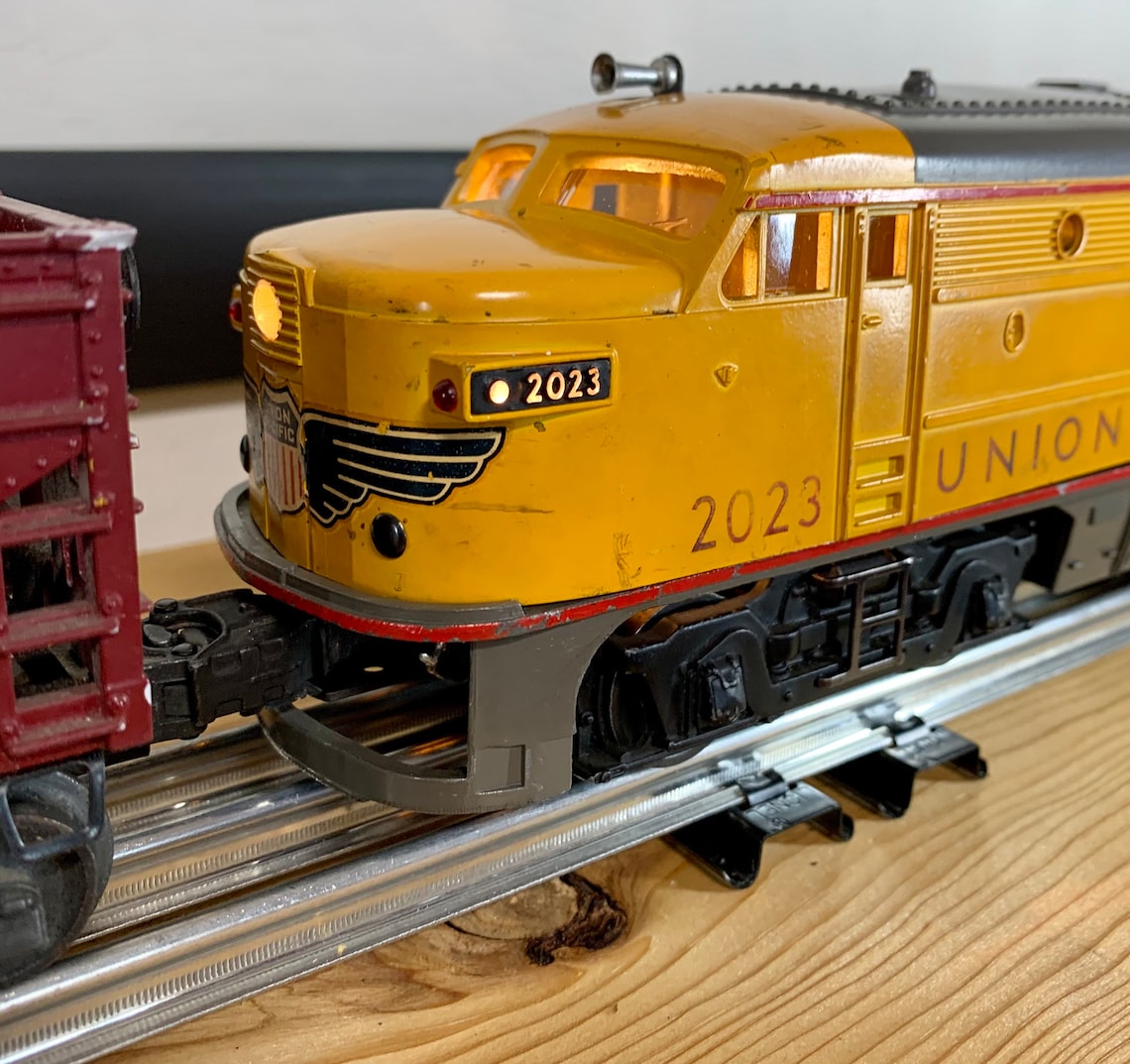 Lionel Train Set 1467W 2023 UP Anniversary Freight Set Etsy