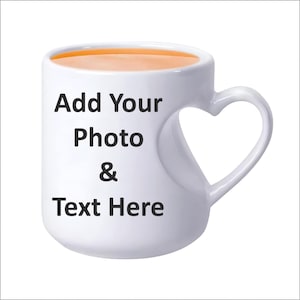 Tazza fotografica personalizzata: regalo personalizzato per lui e per lei, regali unici per anniversario, compleanno e matrimonio, perfetti per ricordi fotografici memorabili