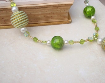 Green Treasure Necklace