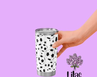 File Soccer Tumbler: Incisore laser da 40 oz SVG (download digitale)