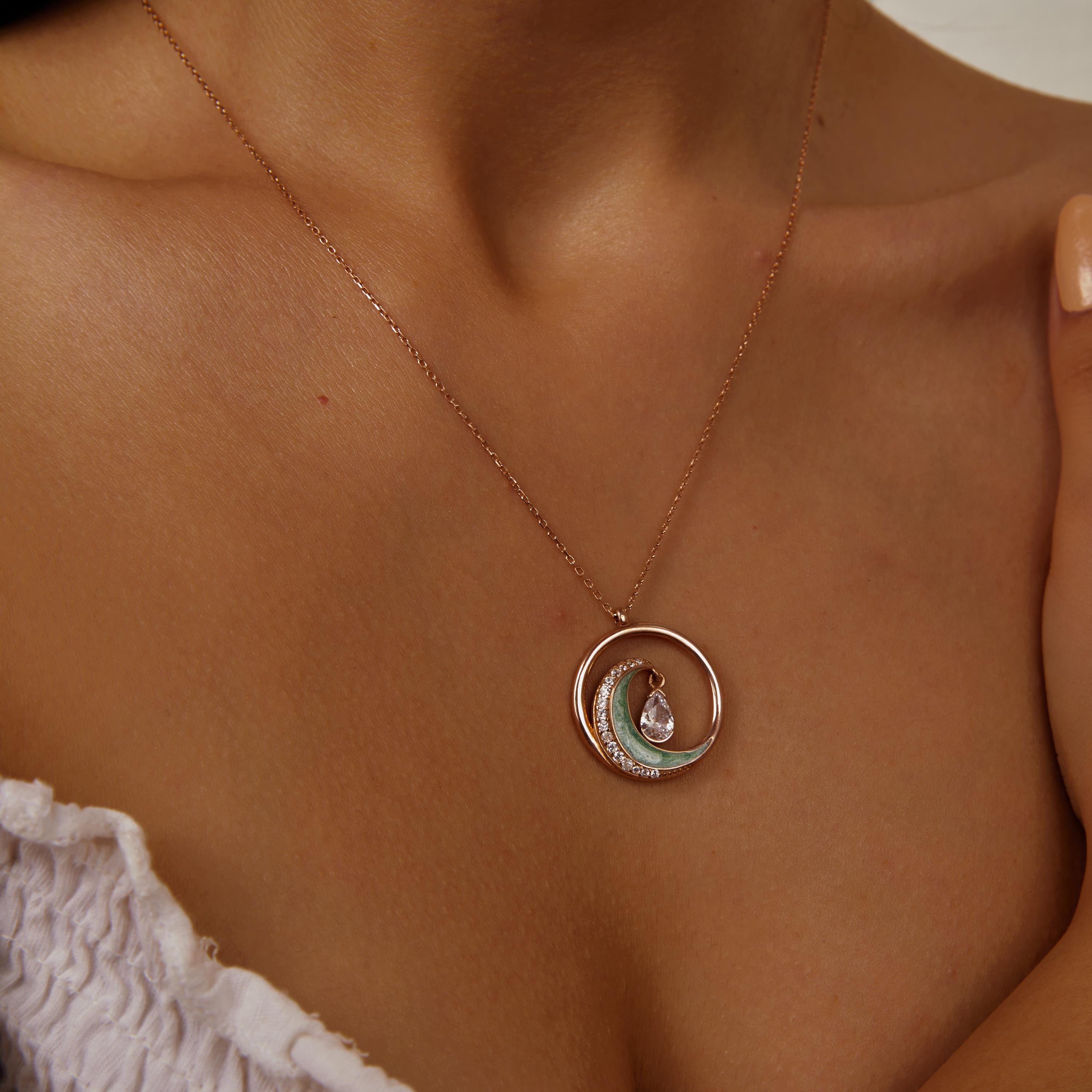 Wave Pendant Gold - Etsy Canada