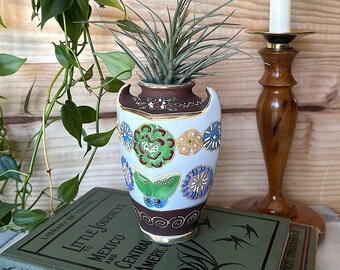 Vintage Satsuma Japanese Vase 5 inches Tall
