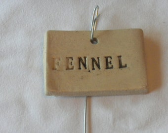 Fennel Plant Marker