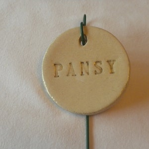 Pansy Plant Marker image 2