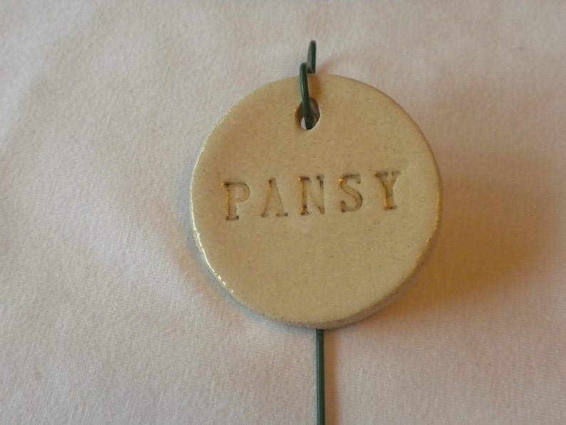 Pansy Plant Marker image 2