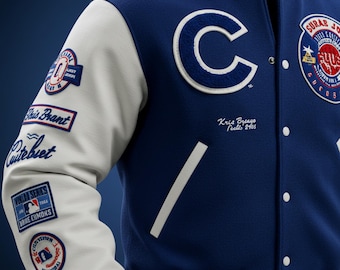 Custom Varsity Jacket | Chenille & Simple Embroidery | Personalized Letterman Jackets | Bulk and Single Orders | Team, School, Gift