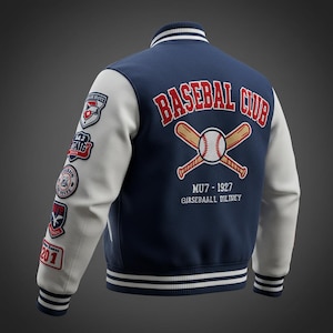 Custom Varsity Jacket – Personalized Team Jackets for Sports Clubs, Events, Bulk & Single Orders | Embroidered Letterman Jackets