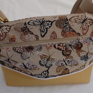 Handbag and Clutch with Butterflies