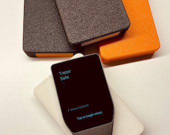 Trezor Safe 7-hoesje: veilige 3D-geprinte hardware portemonneebescherming