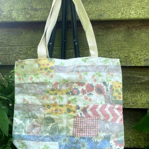 Scrap Fabric Quilted Tote