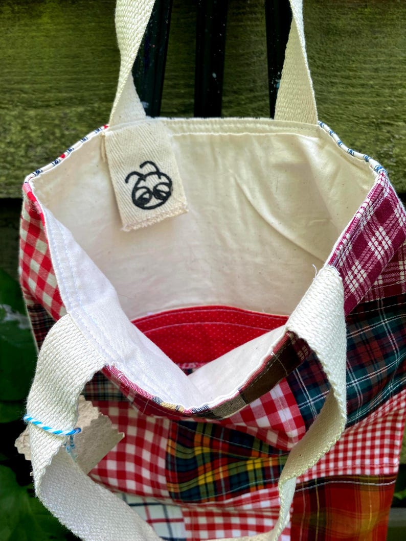 Small Patchwork Tote image 3