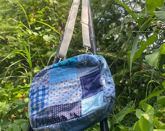 Ręcznie robiona torebka patchworkowa