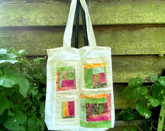 Patchwork Tote Bag