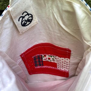 Small Patchwork Tote image 4