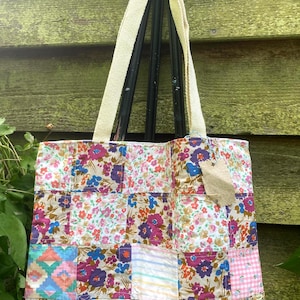 Patchwork Tote Bag