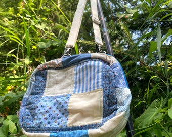 Ręcznie robiona torebka patchworkowa
