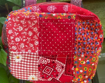 Ręcznie robiona torebka patchworkowa