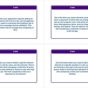 Data Structures Flashcards with Python Examples — 338 Cards | PDF, Anki Deck & HTML Study App | Coding Interview Prep image 13