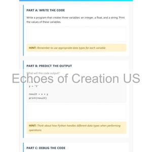 Python Programming Exercises: Beginner to Advanced Coding Practice (Instant PDF Download) image 3