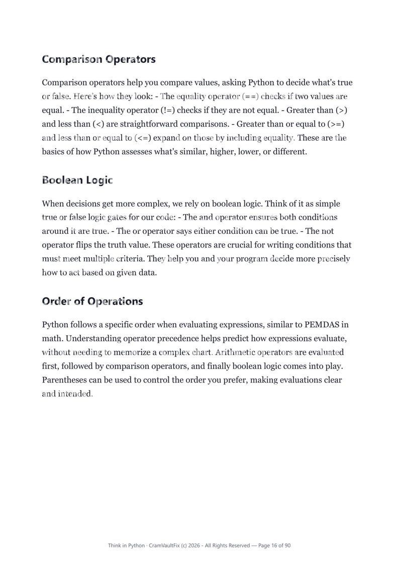Piensa en Python / Aprende programación en Python para principiantes: libro electrónico con capítulo sobre IA, diagramas y proyectos reales / Descarga en PDF imagen 8